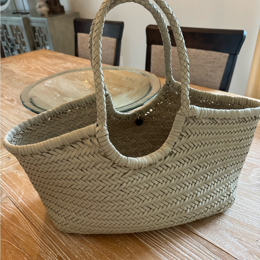 Dragon Diffusion Cream Woven Tote ! reserved !